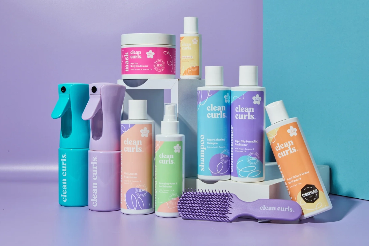 Clean Curls® Brand Identity